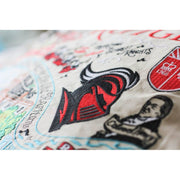 Quirks! Pillows Rutgers University Collegiate Embroidered Pillow by CatStudio