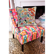 Quirks! Pillows San Diego, CA Hand-Embroidered Pillow