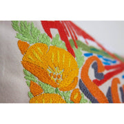 Quirks! Pillows San Francisco City Hand-Embroidered Pillow by CatStudio