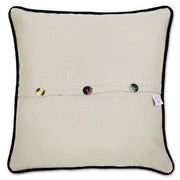 Quirks! Pillows Savannah, GA Hand-Embroidered Pillow