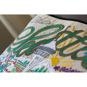 Quirks! Pillows Seattle, WA Hand-Embroidered Pillow