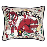 Quirks! Pillows South Carolina, University of Collegiate Hand-Embroidered Pillow