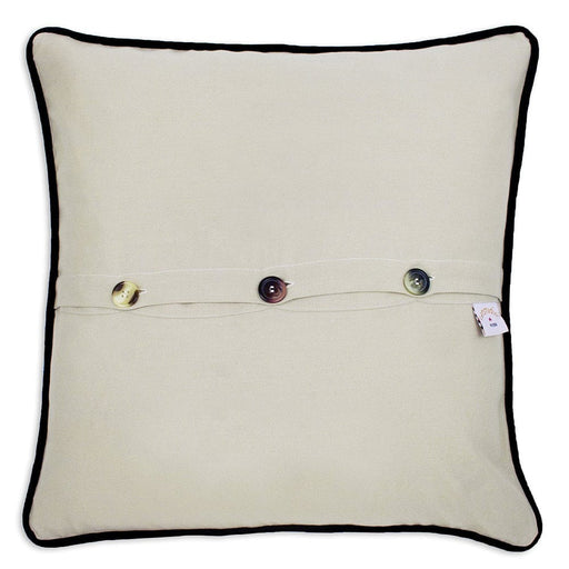Quirks! Pillows Sweden Hand-Embroidered Pillow
