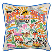 Quirks! Pillows Tampa - St. Pete, FL Hand-Embroidered Pillow