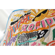 Quirks! Pillows Tampa - St. Pete, FL Hand-Embroidered Pillow