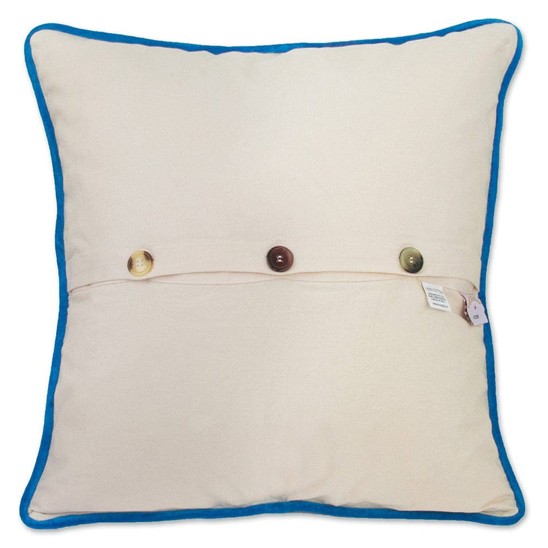 Quirks! Pillows Tampa - St. Pete, FL Hand-Embroidered Pillow