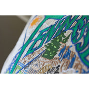 Quirks! Pillows Tennessee Hand-Embroidered Pillow