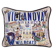 Quirks! Pillows Villanova University Collegiate Embroidered Pillow by CatStudio