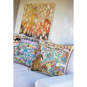 Quirks! Pillows Zion Hand-Embroidered Pillow