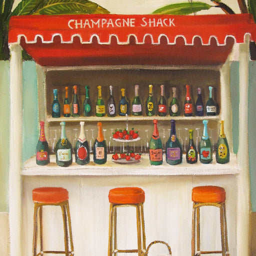 Quirks! Posters, Prints, & Visual Artwork Champagne Shack Art Print - 8.5 X 11" by Janet Hill