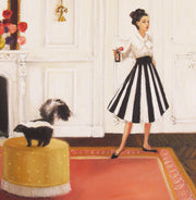 Quirks! Posters, Prints, & Visual Artwork Lisette vs The Skunk Art Print - 8.5" X 11" by Janet Hill