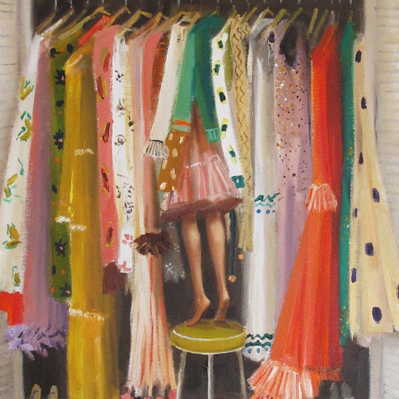 Quirks! Posters, Prints, & Visual Artwork The Disappearance Of Lonnie Lightfoot Art Print - 8.5" X 11" by Janet Hill