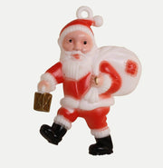 Quirks! Santa - 2.25" Tall - Set of 2 - 1960s Retro Style