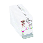 Quirks! Seasonal Decor 2" Christmas Cocktail Pin