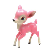 Quirks! Seasonal Decor, Christmas 12" Pink Retro Standing Deer by December Diamonds