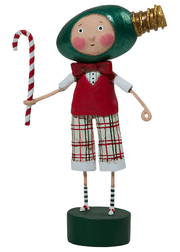 Quirks! Seasonal Decor, Christmas All Aglow Christmas Figurine by Lori Mitchell *NEW for 2025*