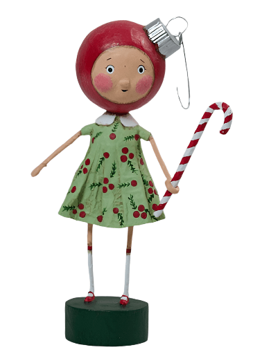 Quirks! Seasonal Decor, Christmas Betsy Bauble Christmas Figurine by Lori Mitchell *NEW for 2025*