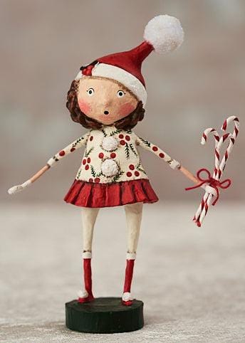Quirks! Seasonal Decor, Christmas Candie's Canes Holiday Figurine by Lori Mitchell
