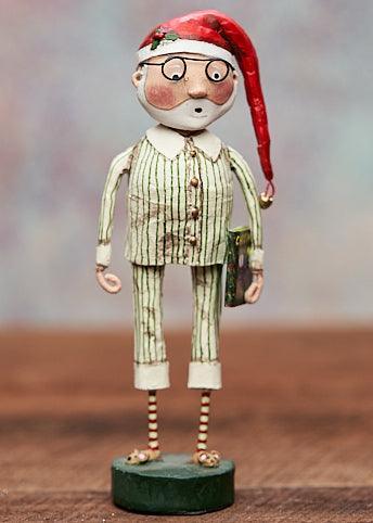 Quirks! Seasonal Decor, Christmas Cozy Claus Couple Set of 2 Christmas Figurines by Lori Mitchell