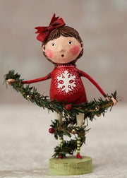 Quirks! Seasonal Decor, Christmas Deck the Halls Holiday Figurine by Lori Mitchell