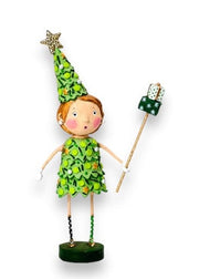 Quirks! Seasonal Decor, Christmas Eloise Evergreen Christmas Figurine by Lori Mitchell