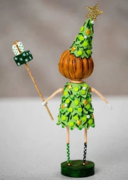 Quirks! Seasonal Decor, Christmas Eloise Evergreen Christmas Figurine by Lori Mitchell