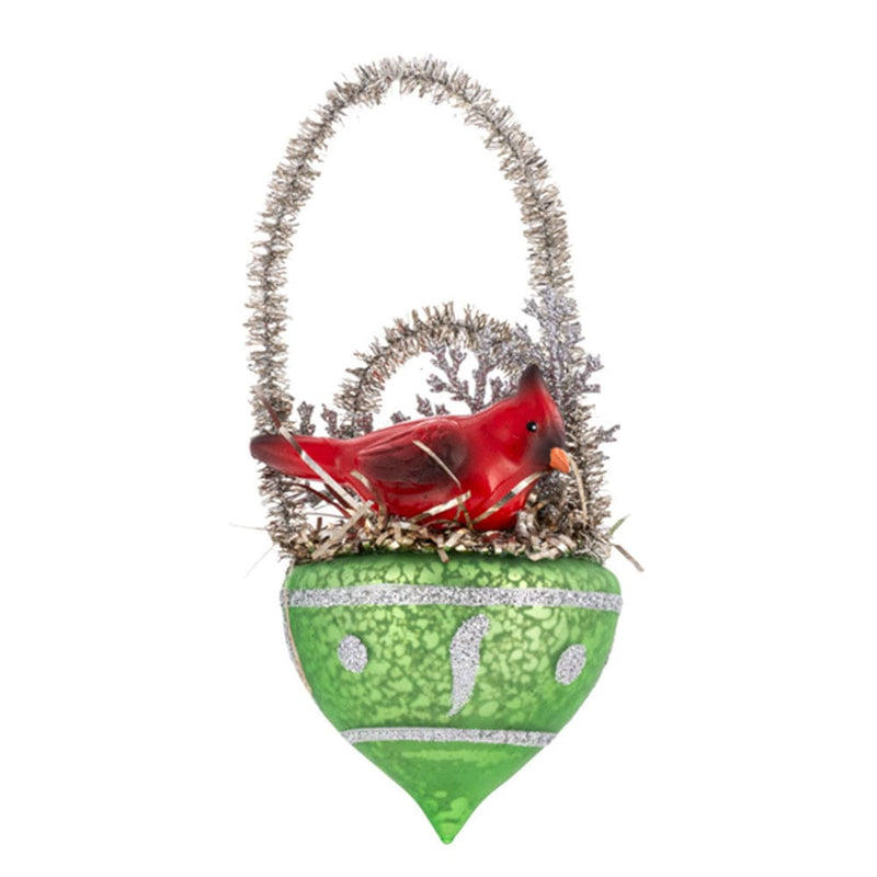 Quirks! Seasonal Decor Christmas Figure in Ornament Basket Set of 3