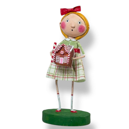 Quirks! Seasonal Decor, Christmas Ginger's House Christmas Figurine by Lori Mitchell *NEW for 2025*