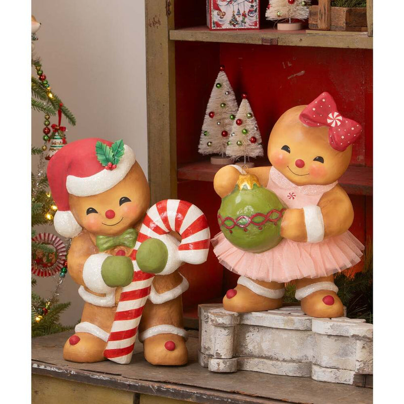 Quirks! Seasonal Decor, Christmas Gingerbread George by Bethany Lowe Designs