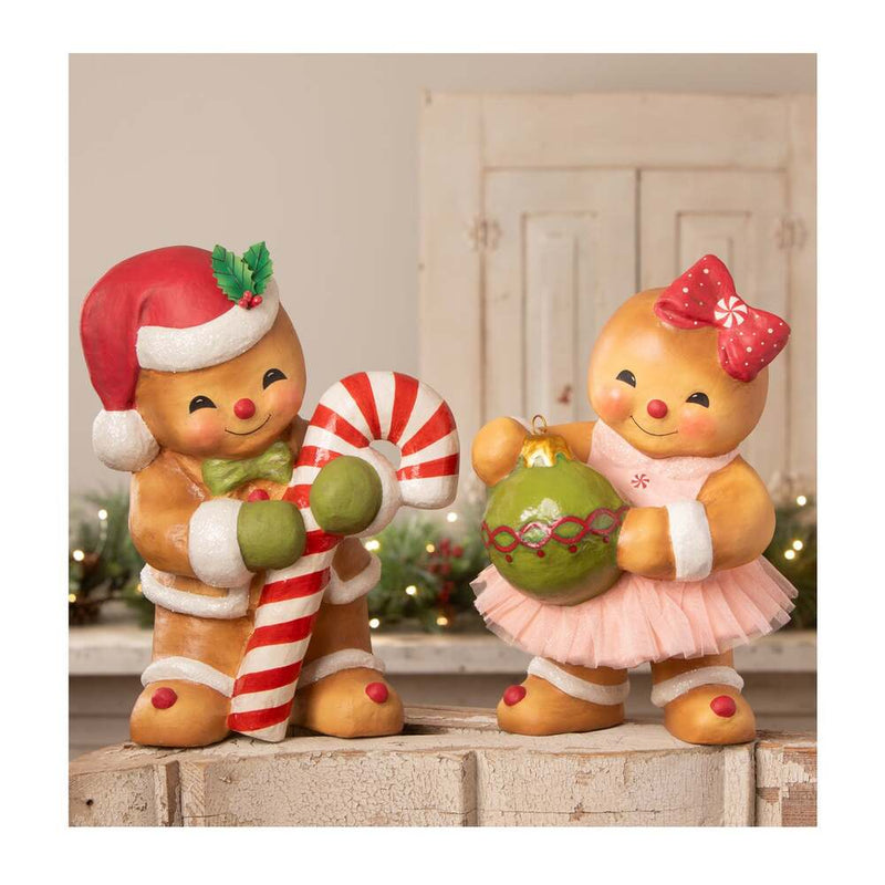 Quirks! Seasonal Decor, Christmas Gingerbread George by Bethany Lowe Designs