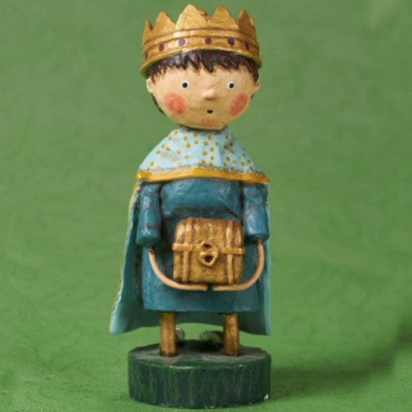 Quirks! Seasonal Decor, Christmas Giver of Gold Wise Man - Lori Mitchell Nativity Figurine