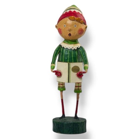 Quirks! Seasonal Decor, Christmas Henry Christmas Caroler Figurine by Lori Mitchell