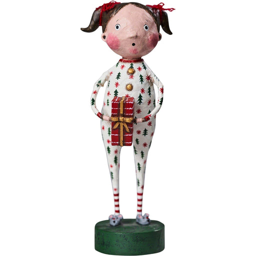 Quirks! Seasonal Decor, Christmas Jenny's Christmas Jammies Lori Mitchell Holiday Figurine