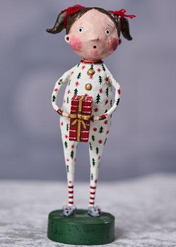Quirks! Seasonal Decor, Christmas Jenny's Christmas Jammies Lori Mitchell Holiday Figurine