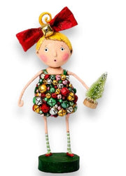 Quirks! Seasonal Decor, Christmas Jingle Belle Christmas Figurine by Lori Mitchell