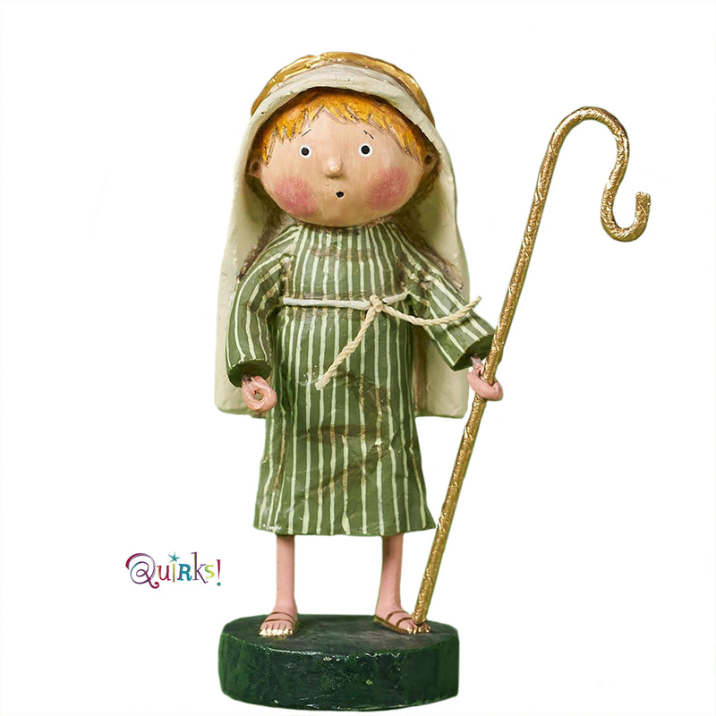 Quirks! Seasonal Decor, Christmas Little Shepherd Boy - Lori Mitchell Nativity