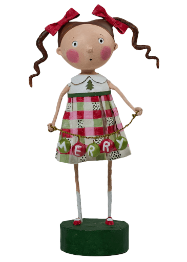Quirks! Seasonal Decor, Christmas Merry Mary Christmas Figurine by Lori Mitchell *NEW for 2025*