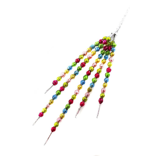 Quirks! Seasonal Decor, Christmas Mid Century Beaded Spray - Multi by Cody Foster & Co