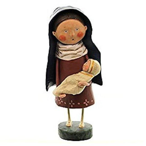 Quirks! Seasonal Decor, Christmas Mother Mary w/ Baby Jesus - Lori Mitchell Nativity