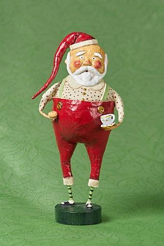 Quirks! Seasonal Decor, Christmas Mr. Claus Santa Lori Mitchell Figurine