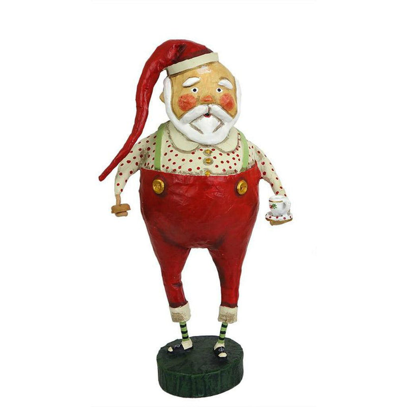 Quirks! Seasonal Decor, Christmas Mr. Claus Santa Lori Mitchell Figurine