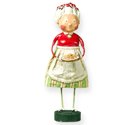 Quirks! Seasonal Decor, Christmas Mrs. Claus Holiday Lori Mitchell Collectible Figurine