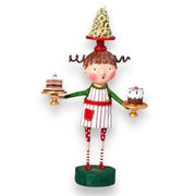 Quirks! Seasonal Decor, Christmas Patty Cake Christmas Figurine by Lori Mitchell