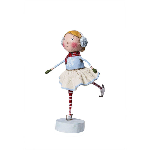 Quirks! Seasonal Decor, Christmas Skating Katie Lori Mitchell Christmas - Winter Figurine