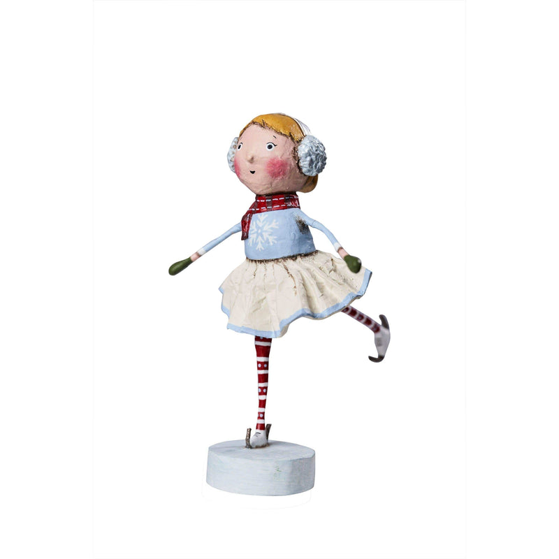 Quirks! Seasonal Decor, Christmas Skating Katie Lori Mitchell Christmas - Winter Figurine