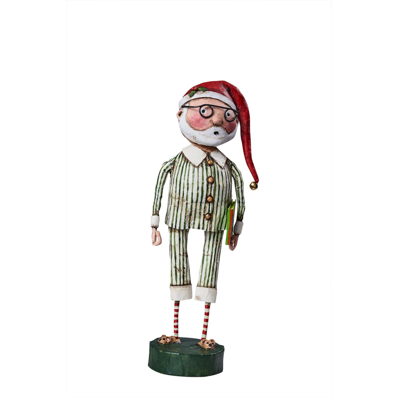 Quirks! Seasonal Decor, Christmas Storytime Santa Lori Mitchell Christmas Figurine