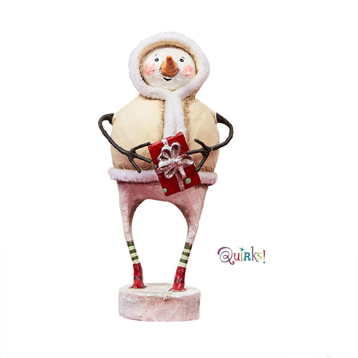 Quirks! Seasonal Decor, Christmas The Gift of Giving Figurine by Lori Mitchell
