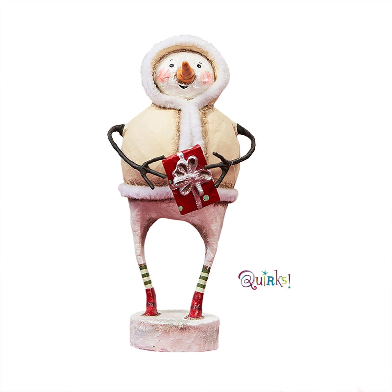 Quirks! Seasonal Decor, Christmas The Gift of Giving Figurine by Lori Mitchell