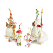 Quirks! Seasonal Decor Dash Away Mrs. Santa Figure by Patience Brewster