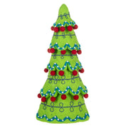 Quirks! Seasonal Decor Embroidered Tree Set of 3